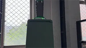 اختبار قوة تحمل مقبض حمل حقيبة الأمتعة