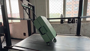 حقيبة سفر بدون سحاب بمقبض كبير فئة