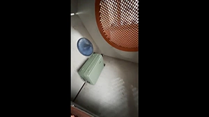 حقيبة سفر بدون سحاب بمقبض كبير فئة