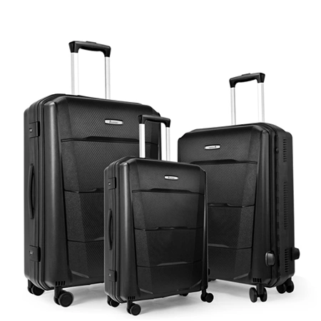 طقم حقائب بدون سحاب