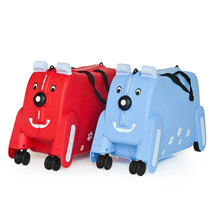 حقيبة ركوب الأطفال على شكل كلب