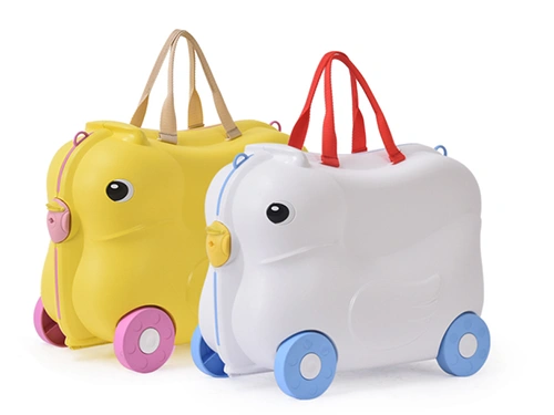 حقيبة ركوب الأطفال على شكل بطة