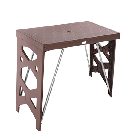 طقم مقاعد وطاولة مستطيلة قابلة للطي