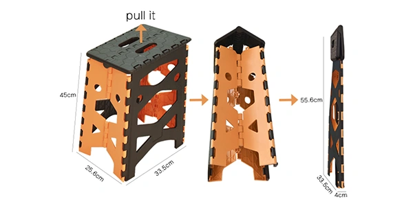 طقم مقاعد وطاولة مستطيلة قابلة للطي